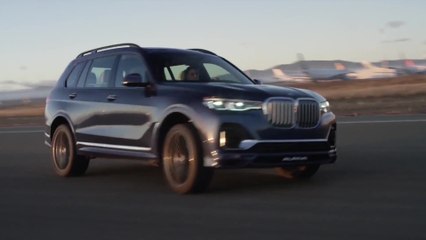 The New 2021 BMW ALPINA XB7 Sunrise Driving