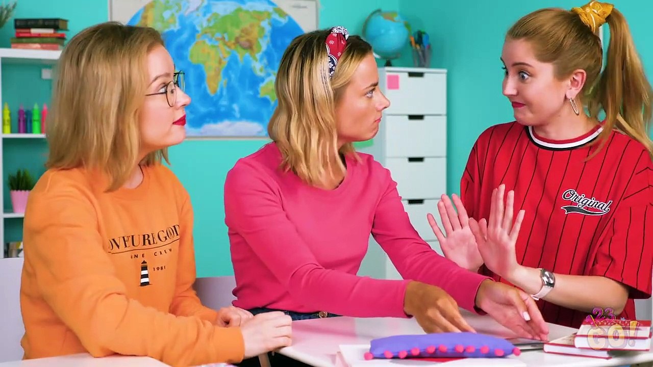 FUN SCHOOL HACKS AND SCHOOL SUPPLIES IDEAS || DIY School Hacks by 123 GO!