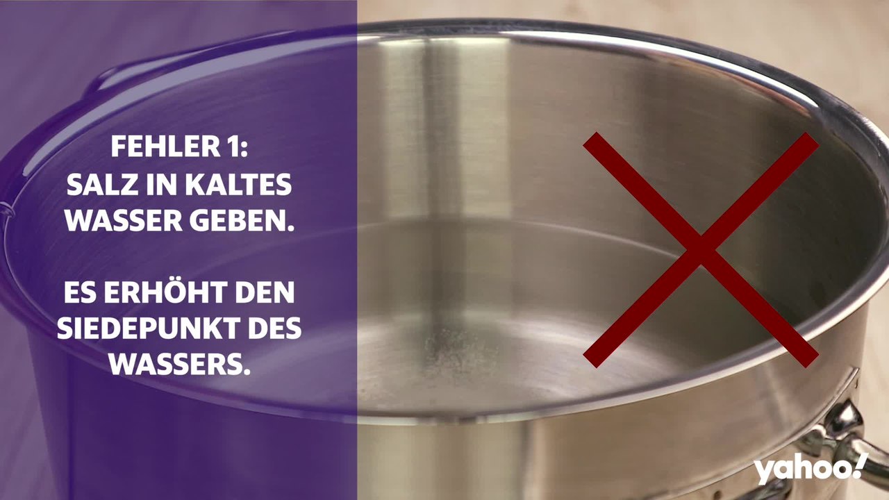 Pasta kochen: Diese Fehler macht fast jeder