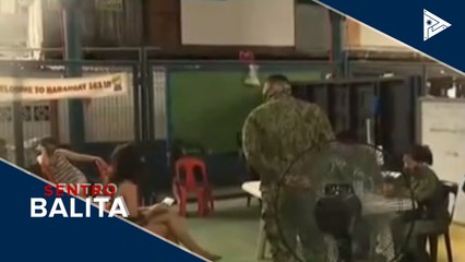 Ilang pasaway na residente sa Brgy. 163 sa Maynila, hinuli; rapid testing sa 3 barangays na naka-lockdown, patuloy