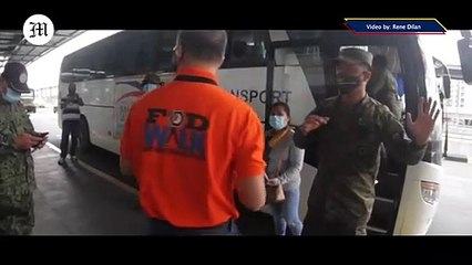 WATCH: Philippine Army sends off 109 Locally Stranded Individuals at NAIA Terminal 3
