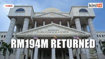 190620 Umno, 3 others to get back RM194m linked to 1MDB, pending appeal REDO