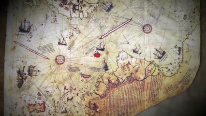 ALIENÍGENAS ANCESTRALES –  descubren Mapa mundi con Atlántida sin hielo