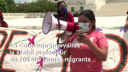 Aux Etats-Unis, les "Dreamers" célèbrent la décision de la Cour suprême qui les protège de l'expulsion