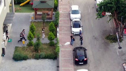 FETÖ'ye drone'lu operasyon kamerada