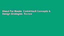 About For Books  CommVault Concepts & Design Strategies  Review