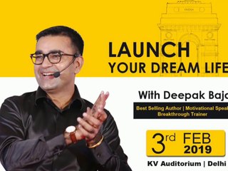 Magical Moments from 3rd Feb Workshop - LAUNCH YOUR DREAM LIFE, Deepak Bajaj