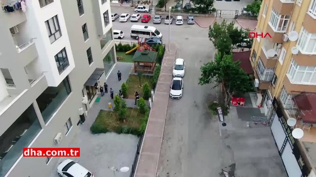 FETÖ’nün finans ayağına yönelik operasyon drone ile görüntülendi