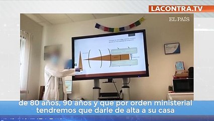 Miles de ancianos murieron al ser rechazados en los hospitales... por orden del Ministerio