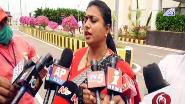 YCP MLA Roja Sensational Comments on TDP Chandrababu | RajyaSabha Politics 2020 | E3 Talkies