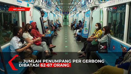 Begini Persiapan MRT Jakarta di Transisi New Normal