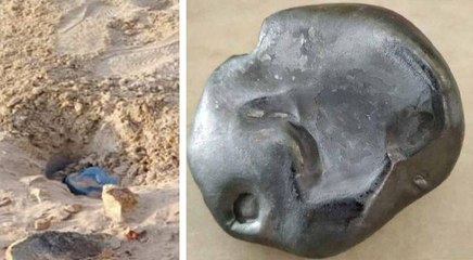 Ulkapind Video : राजस्थान के सांचौर में आसमान से गिरा उल्कापिंड, खगोलीय घटना देखने उमड़े लोग