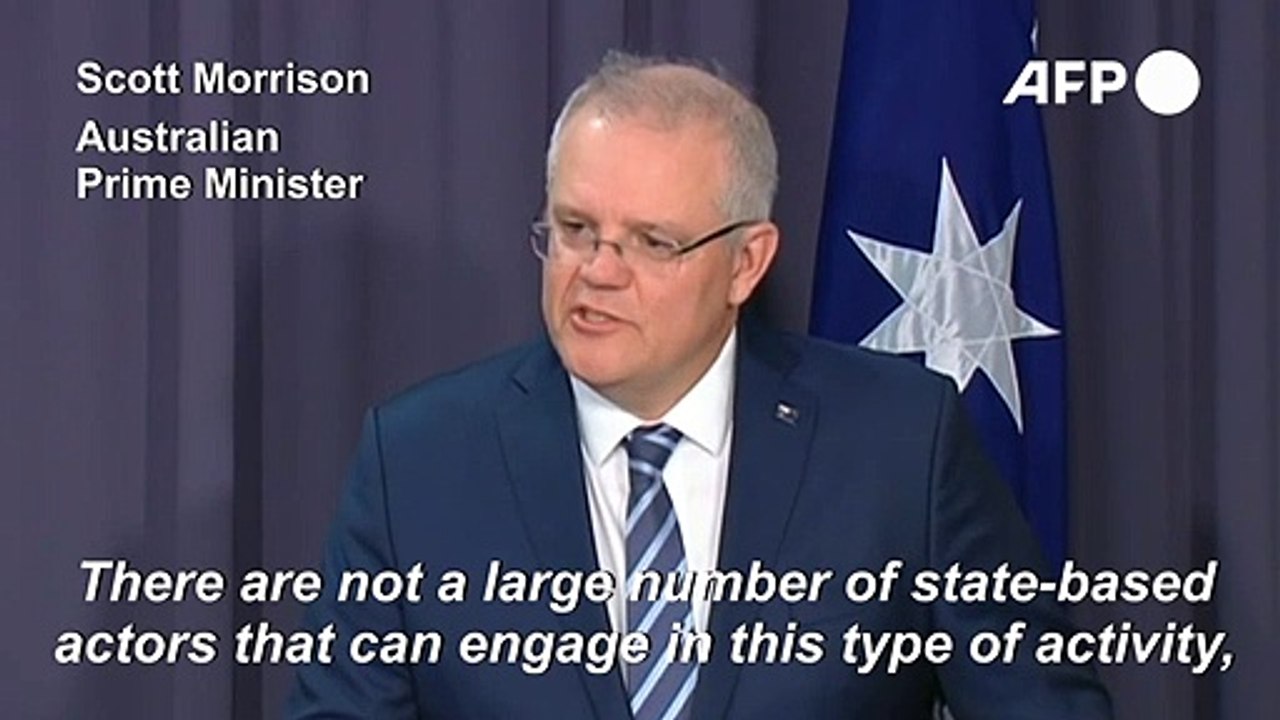 Australia Cyberattack: PM Morrison blames 'state-based' actor