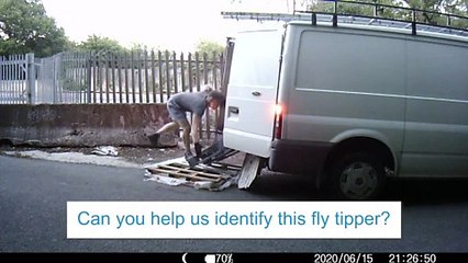 Fly-tipper caught on camera in Billingshurst