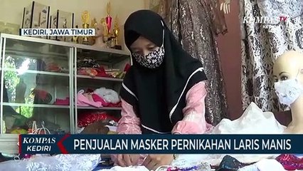 Penjualan Masker Wedding Laris Manis