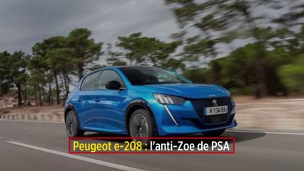 Peugeot e-208 : l'anti-Zoe de PSA
