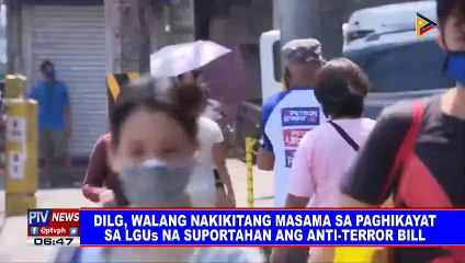 DILG, walang nakikitang masama sa paghikayat sa LGUs na suportahan ang Anti-Terror Bill