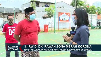 Berikut 31 RW di Jakarta yang Masuk Zona Merah Corona
