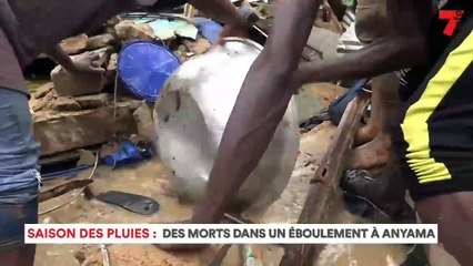 Saison des pluies | Treize (13)  morts suite à un éboulement à Anyama