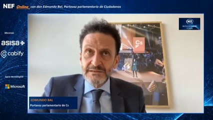 Bal señala que la mesa sobre Cataluña representa un "déficit democrático intolerable" ya que "se dialoga en los parlamentos"