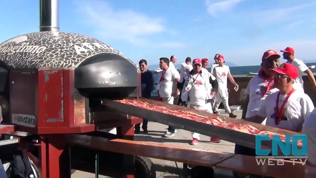 2Km di pizza, in Italia la pizza più lunga del mondo!