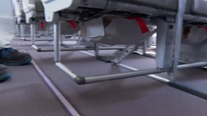 Así se desinfecta un avión en la nueva normalidad