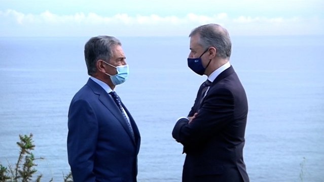 Encuentro entre Urkullu y Revilla