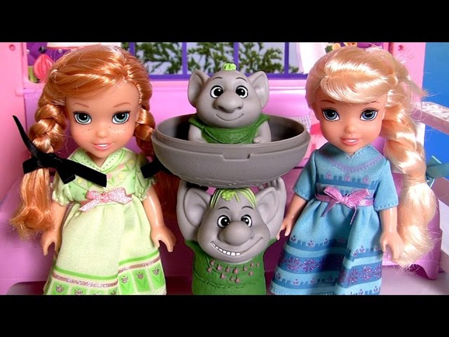 Disney Frozen Petite Surprise Trolls Gift Set Princess Anna Elsa Toddler  Dolls Playset - video Dailymotion