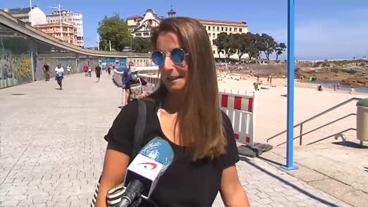Control de aforo en la mayoría de playas españolas