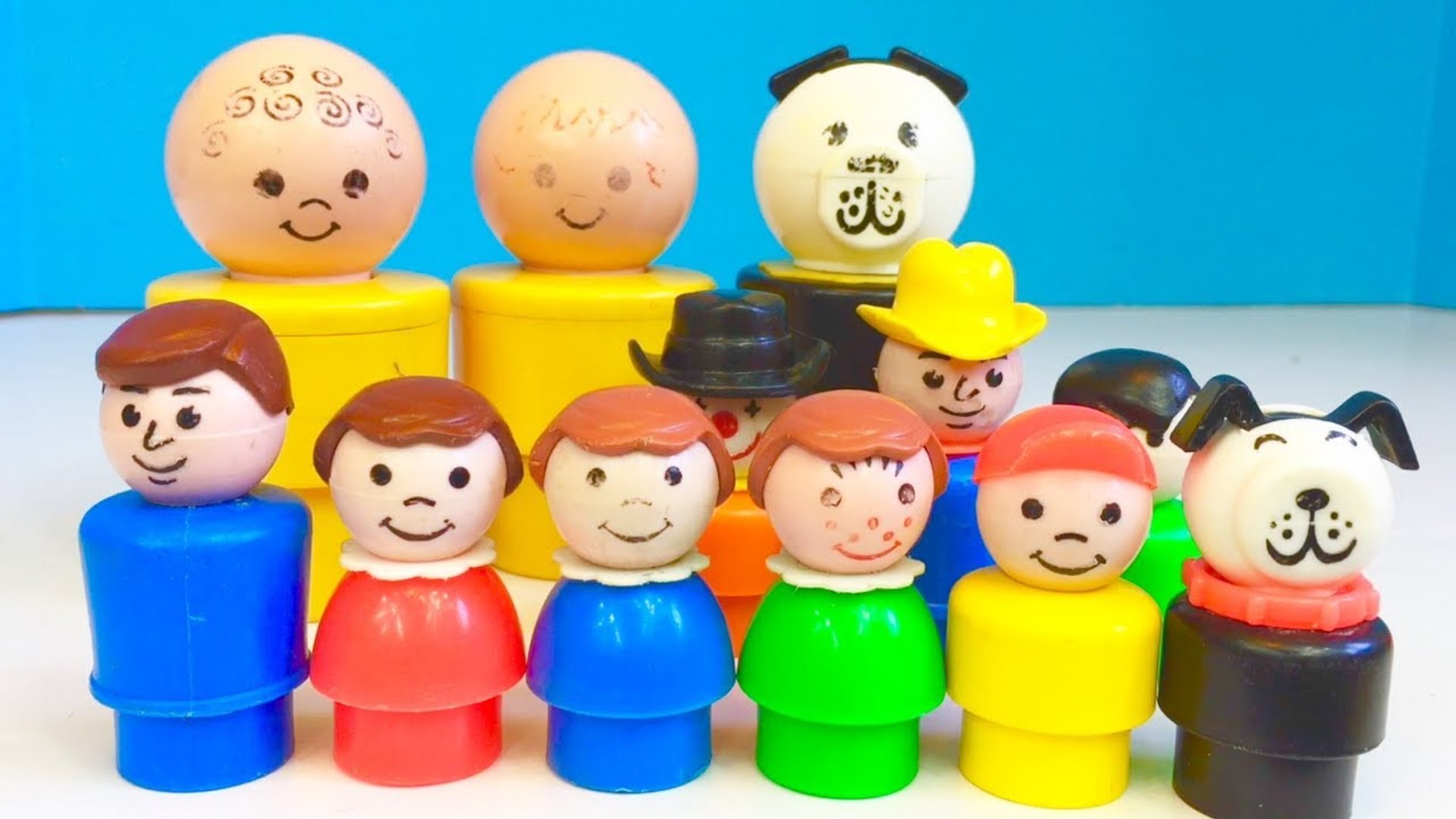 Vintage FISHER PRICE LITTLE PEOPLE Toys 