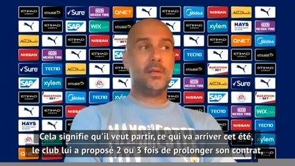Man City - Guardiola : "Sané ne prolongera pas"