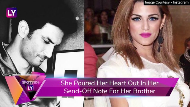 Sushant Singh Rajput’s Sister Pens Emotional Note As His Ashes Are Immersed, Ali Fazal’s Mother Dies_