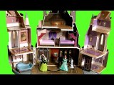Frozen Castle of Arendelle Playset with Elsa Anna Kristoff Olaf - Disney MagiClip Mix-and-Match