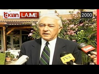 Ambasadori i Kosoves Frowik ne Tirane - (15 Qershor 2000)
