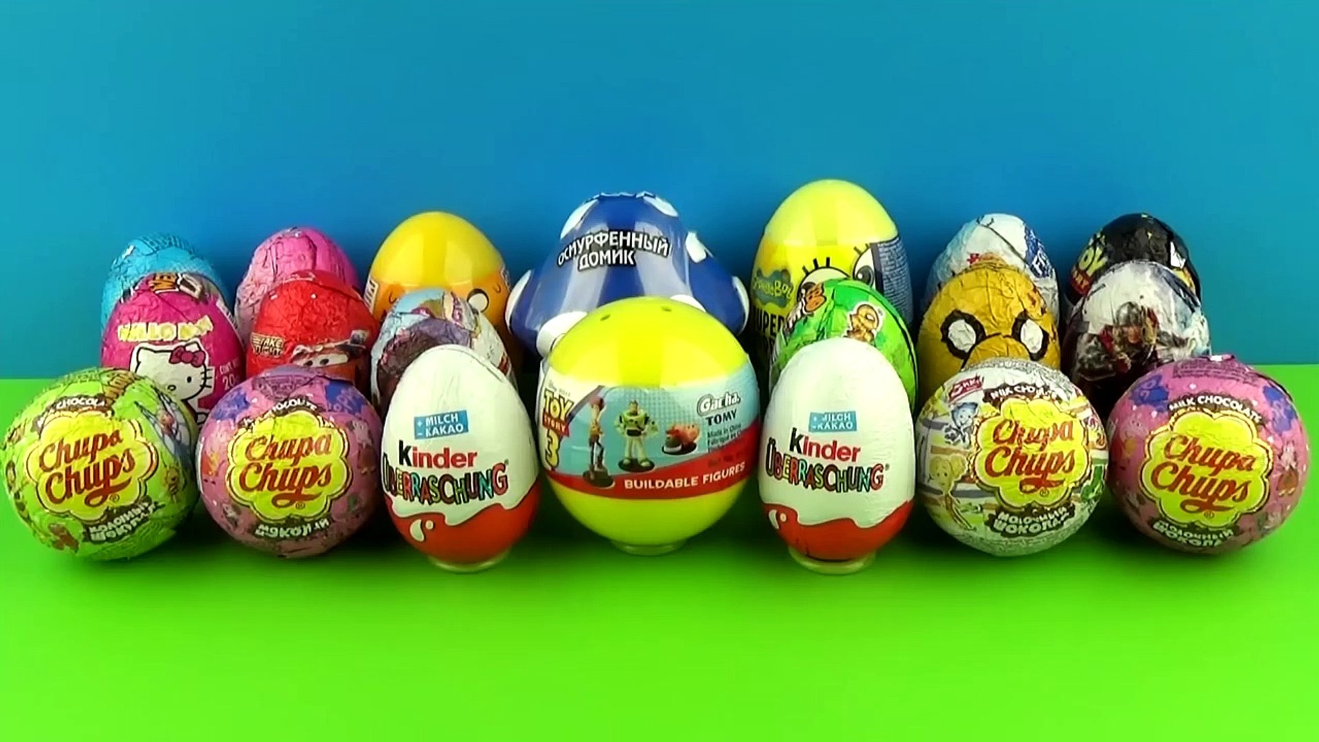 20 surprise eggs
