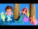 MegaBloks Dora's Mermaid Adventure Playset 3031 Disney The Little Mermaid Ariel Play Doh Sirena