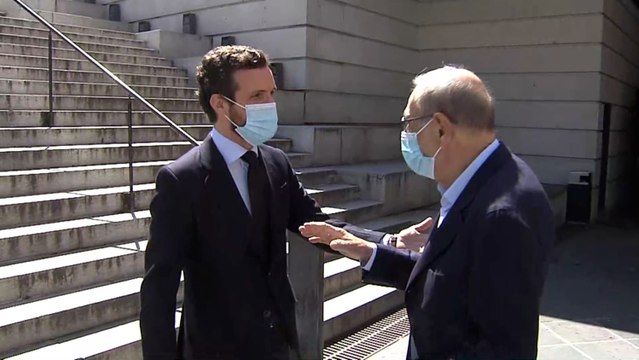Pablo Casado visita el Museo del Prado tras la pandemia