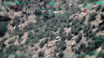 - PKK’lı teröristler inlerinde vuruldu