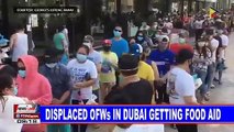 Displaced OFWs in Dubai getting food aid