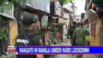 3 barangays in Manila under hard lockdown