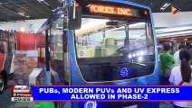 Phase 2 of NCR's public transport revival starts June 22; PUBs, modern PUVs and UV express allowed in phase 2