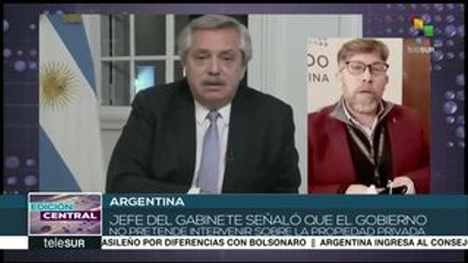 Argentina: jefe del Gabinete de Ministros presenta informe de gestión