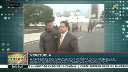 Venezuela: oposición apoyada por EEUU, dividida y confrontada