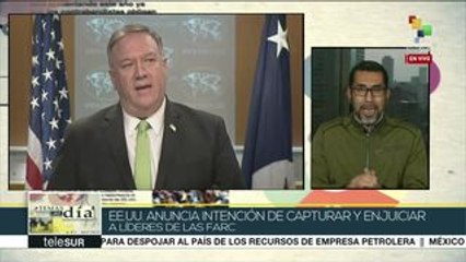 EE.UU. anuncia intención de capturar y enjuiciar a líderes de las FARC