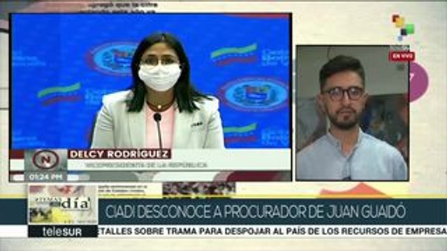 Gob. Venezuela reitera vínculos de Juan Guaidó con red criminal