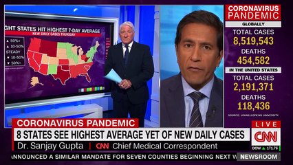 Gupta explains how many people are likely to get infected at Trump's rally