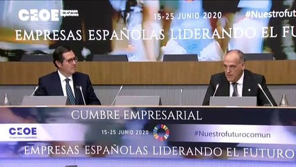 Tebas defiende la reforma laboral y advierte del peligro de subir impuestos