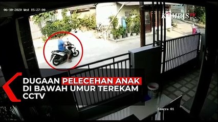 Dugaan Pelecehan Anak di Bawah Umur Terekam di CCTV