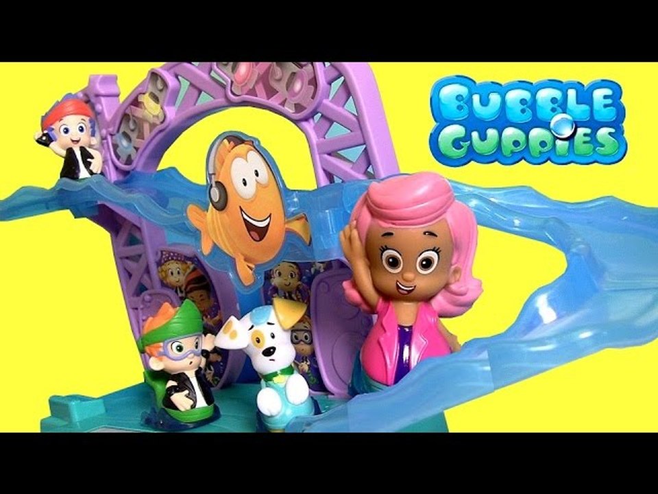 Bubble Guppies Rock and Roll Stage Playset Toys Unboxing by