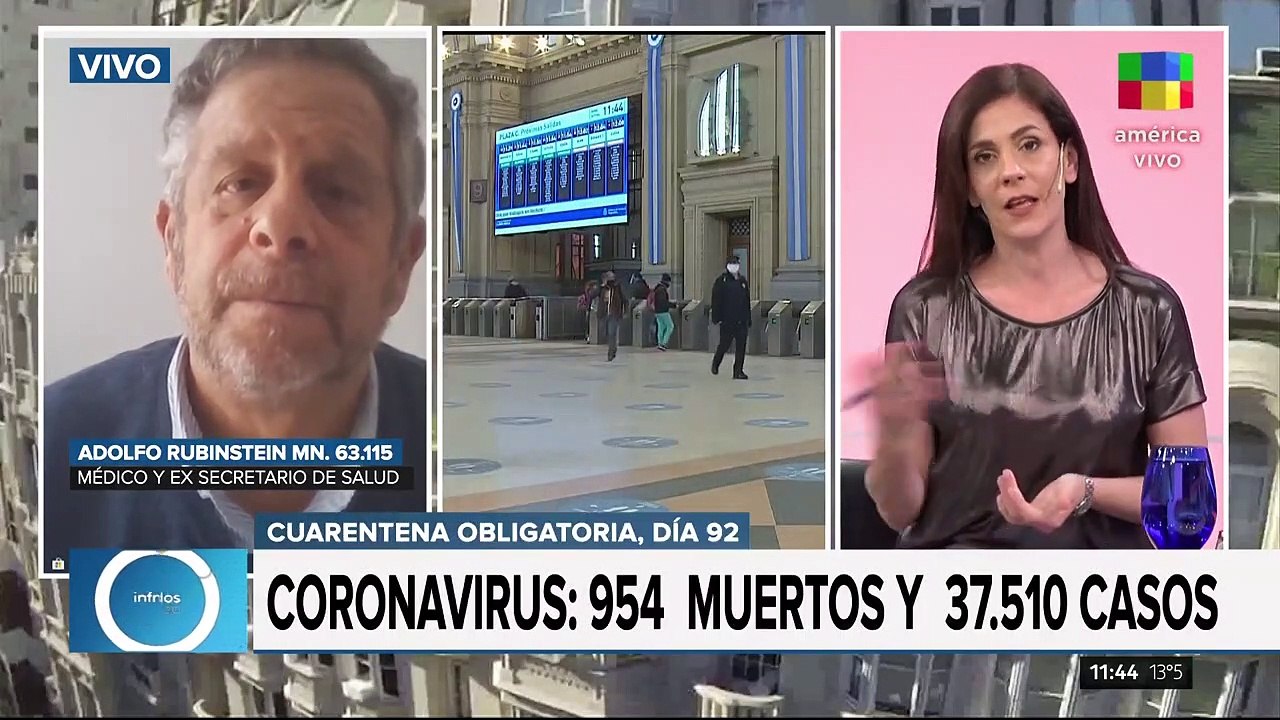 Dr. Adolfo Rubinstein: "Quizás haya que endurecer las medidas"